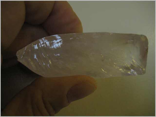 Synthetic Sapphire clear  -  319.5cts