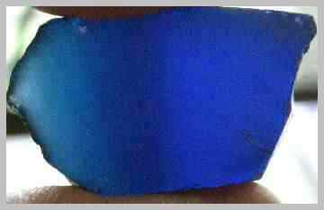 Cubic Zirconia, Sapphire-blue